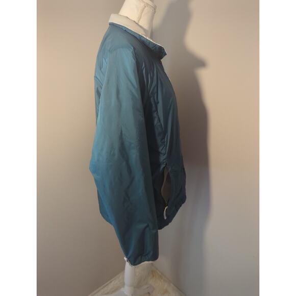The North Face aquamarine lightweight windbreaker nylon jacket - Picture 3 of 13